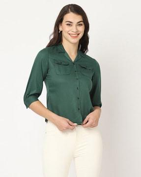 women slim fit shirt