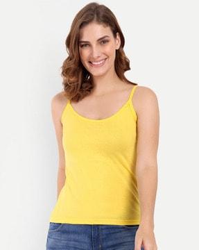 women slim fit tank top