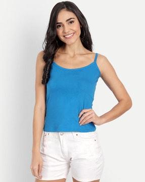 women slim fit tank top