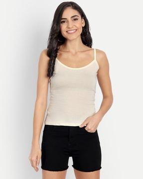 women slim fit tank top