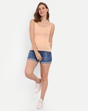 women slim fit tank top