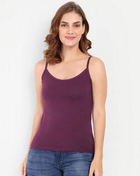 women slim fit tank top