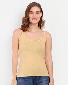 women slim fit tank top