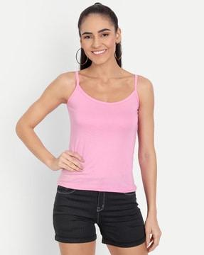 women slim fit tank top