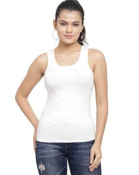 women slim fit tank top