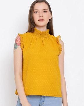 women slim fit top