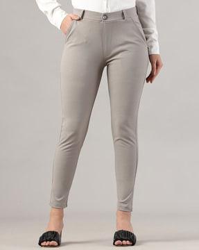 women slim fit trousers