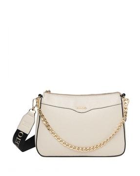 women sling bag with chain strap