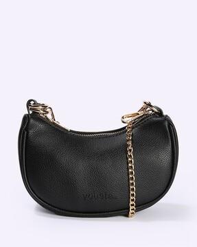 women sling bag with detachable chain strap