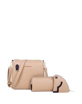 women sling bag with wallet & card holder