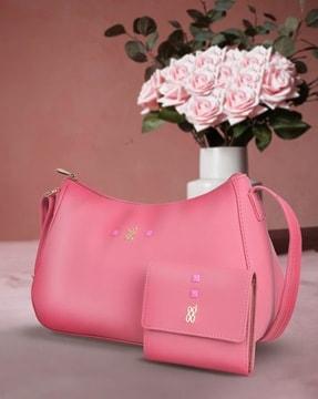 women sling bag with wallet