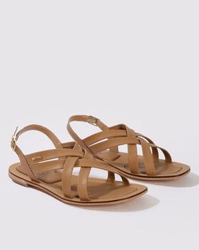 women slingback flat sandals