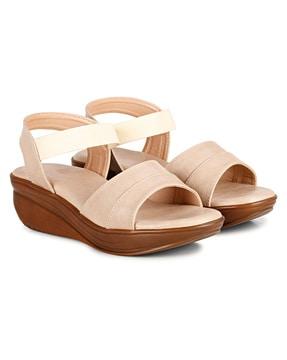 women slingback wedges