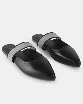 women slip-on regular fit flat sandals