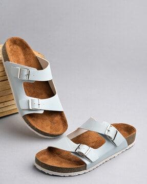 women slip-on regular fit flat sandals