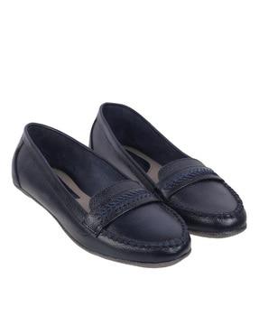 women slip-on round-toe ballerinas