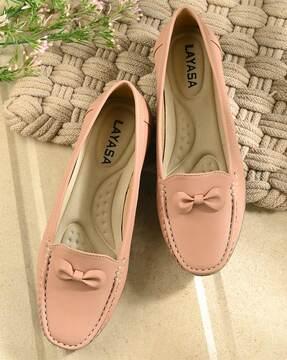 women slip-on round-toe loafers