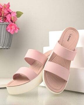 women slip-on slides flip-flops