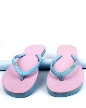 women slip-on thong-strap flip-flops