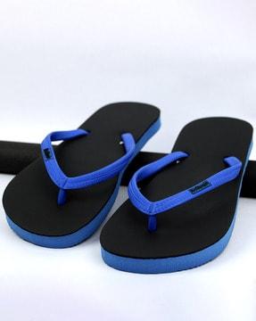 women slip-on thong-strap flip-flops