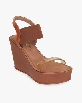 women slip-on wedges