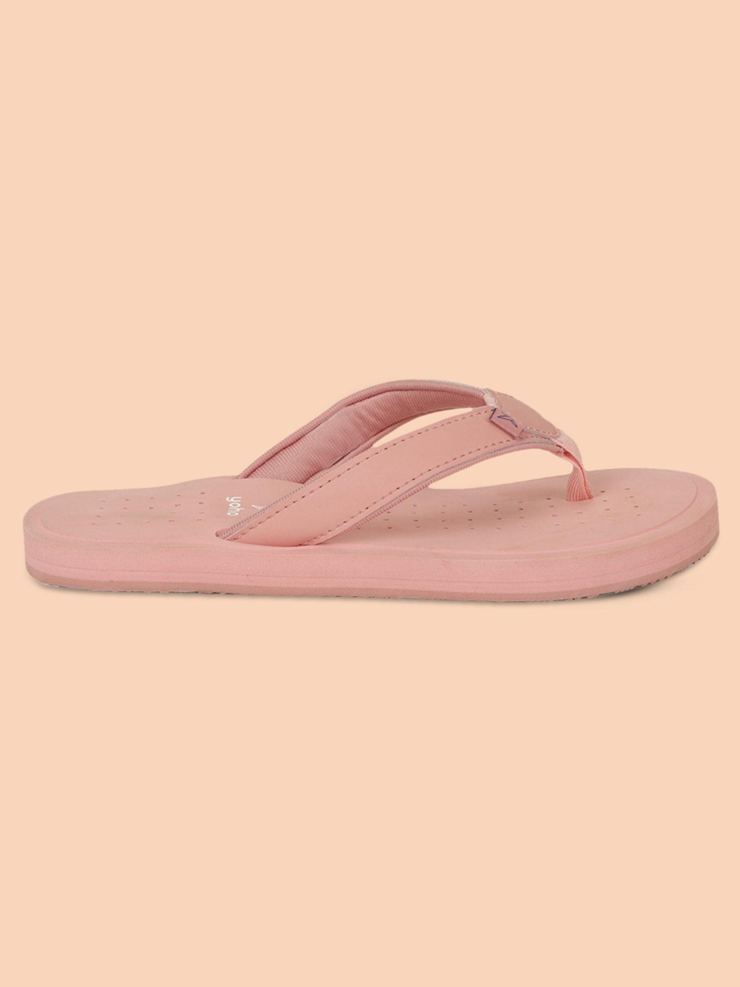 women slippers with arch support & comfortable & stylish pink