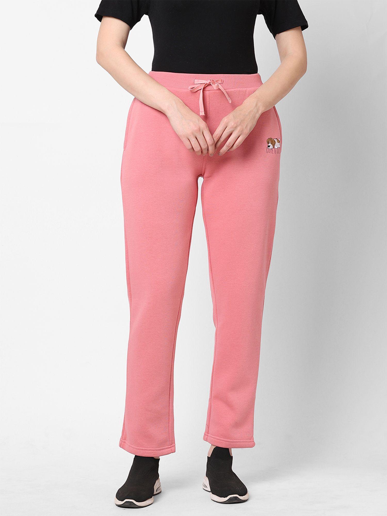 women solid pyjama