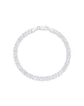 women sterling silver link bracelet