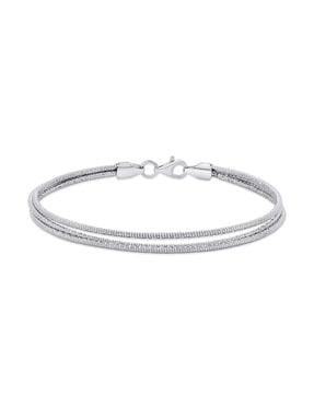 women sterling silver link bracelet