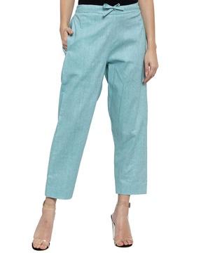 women straight fit cotton culottes