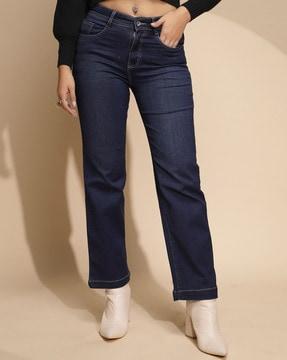 women straight fit jeans