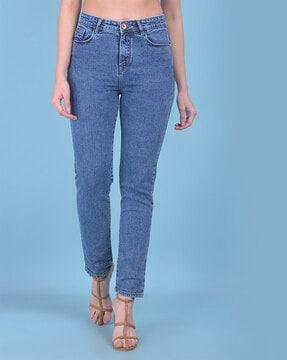 women straight fit jeans