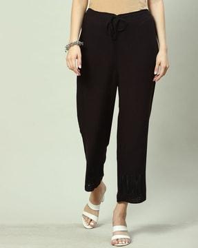 women straight fit palazzo