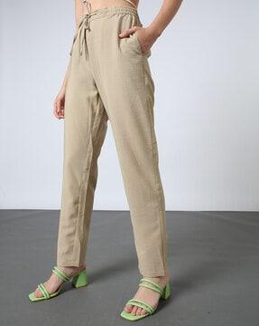 women straight fit pants