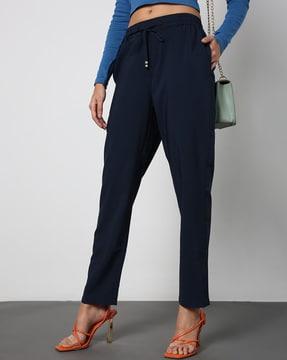 women straight fit pants