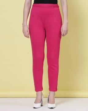 women straight fit pants