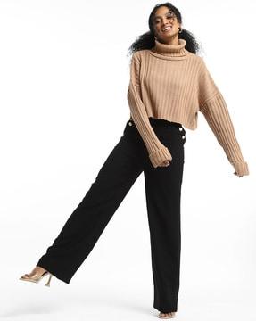 women straight fit pants