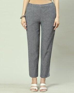 women straight fit pants