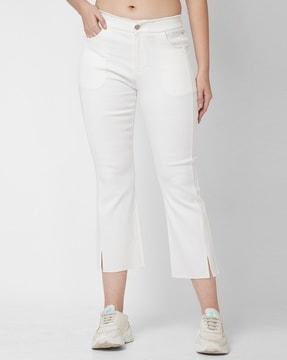 women straight fit pants