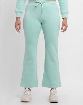 women straight fit track pants