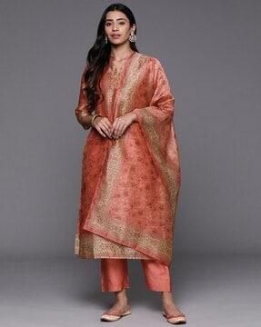 women straight kurta set