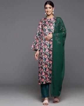 women straight kurta suit set