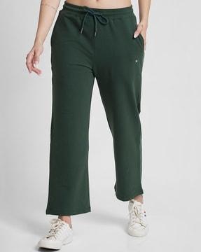 women straight track pants