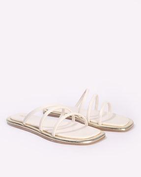 women strappy flat sandals