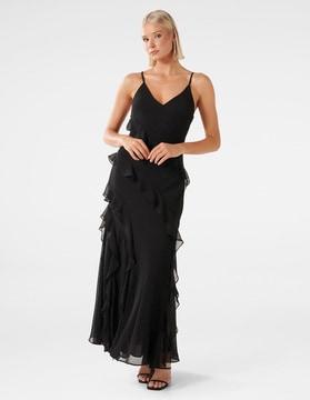 women strappy gown dress