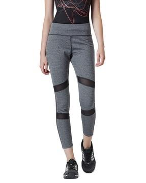 women striped fitted track pants