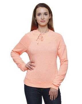 women sweatshirt with full sleeves