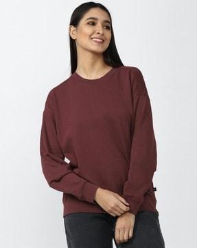 women sweatshirt with full sleeves