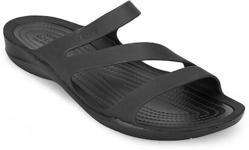 women swiftwater sandal w flats sandal  (black , 4)