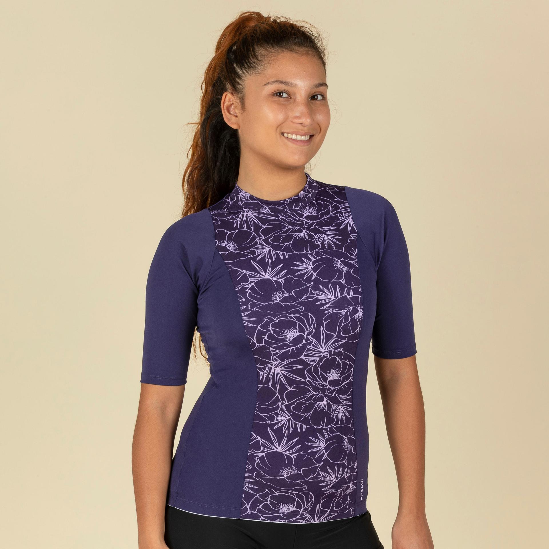 women swimming top una light purple